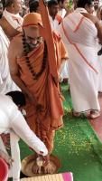 H.H. Swamiji's visit to Arekal Mahasati Temple 